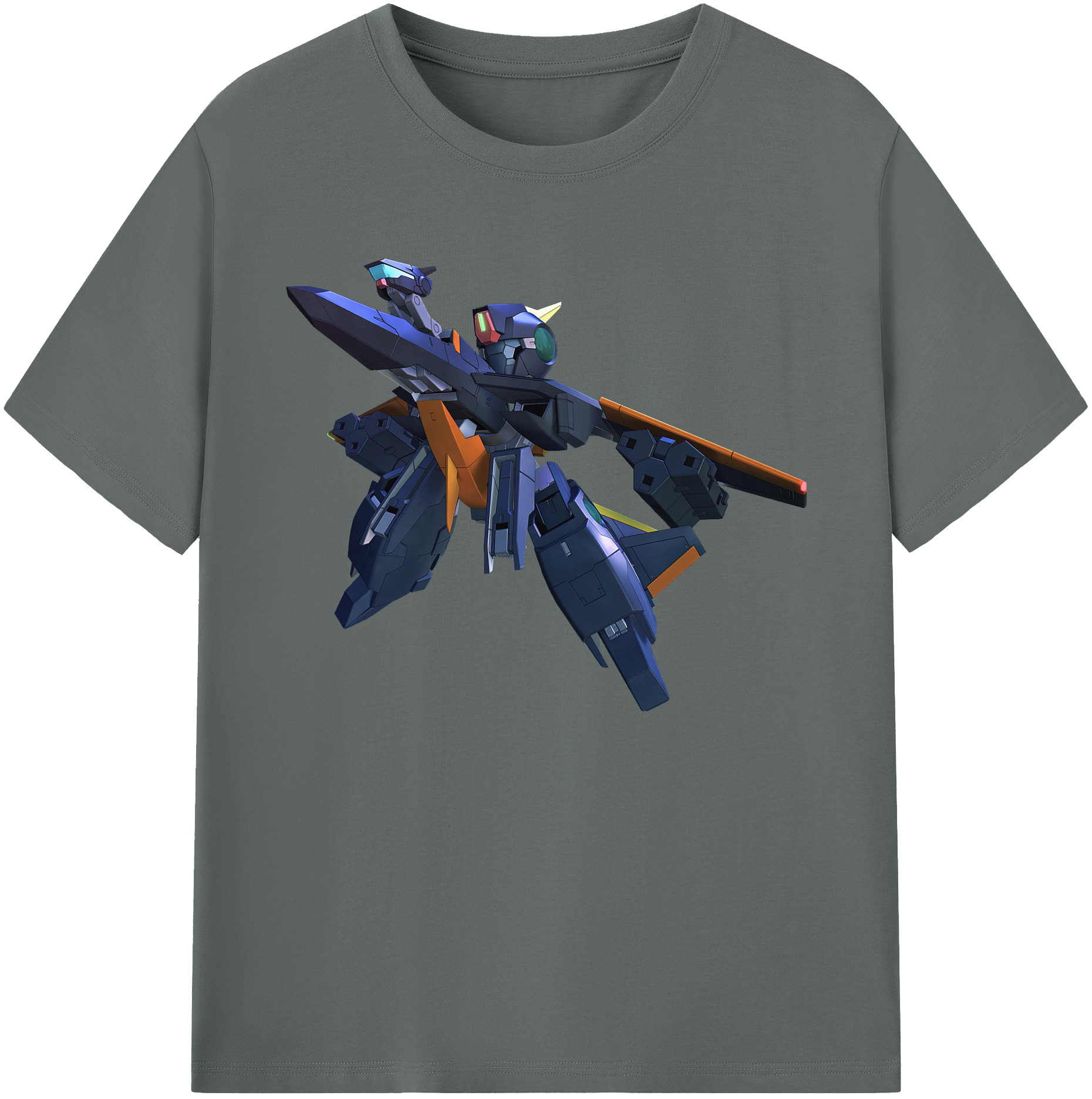 （画像用） 機動戦士ガンダム Mobile Suit Gundam 綿100％ メンズ半袖Tシャツ｜肌触りやわらか＆通気性